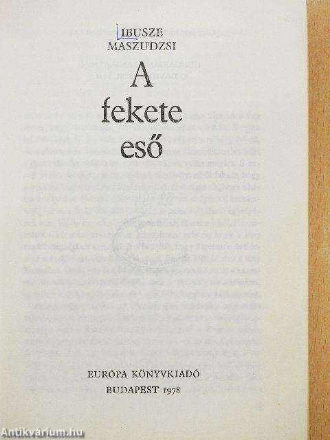 A fekete eső