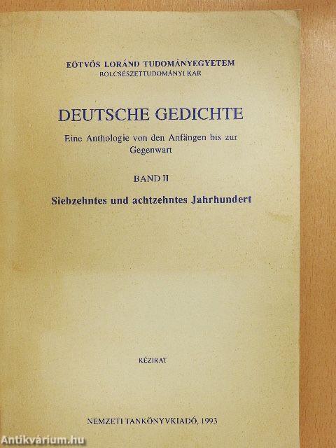 Deutsche Gedichte II.