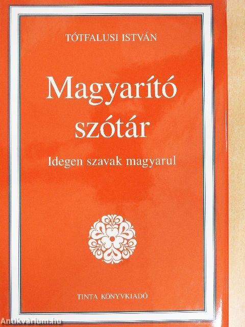 Magyarító szótár