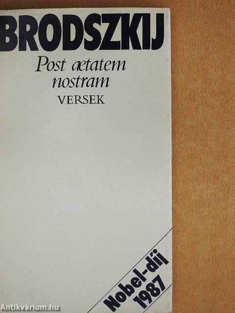 Post aetatem nostram