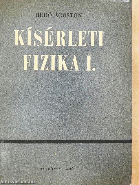 Kísérleti fizika I.