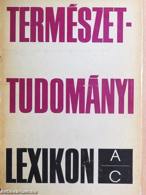 Természettudományi lexikon 1-7.