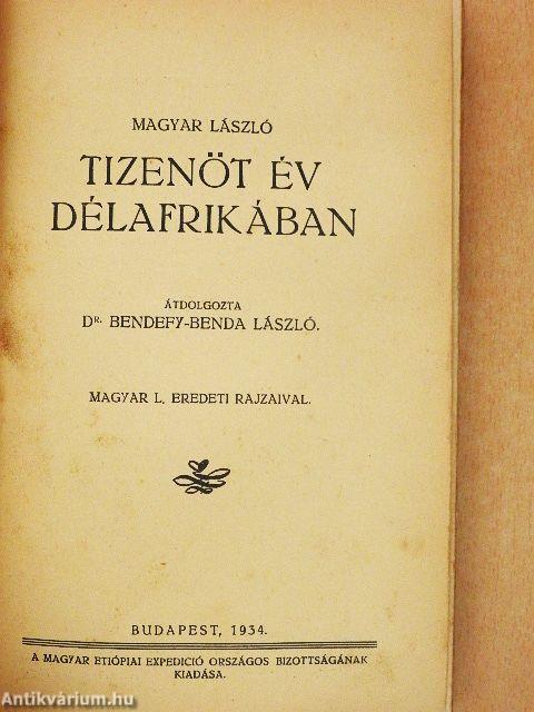 Tizenöt év Délafrikában