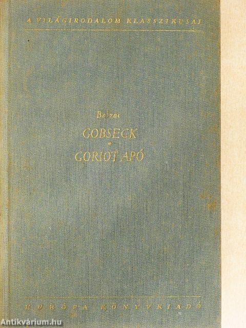Gobseck/Goriot apó