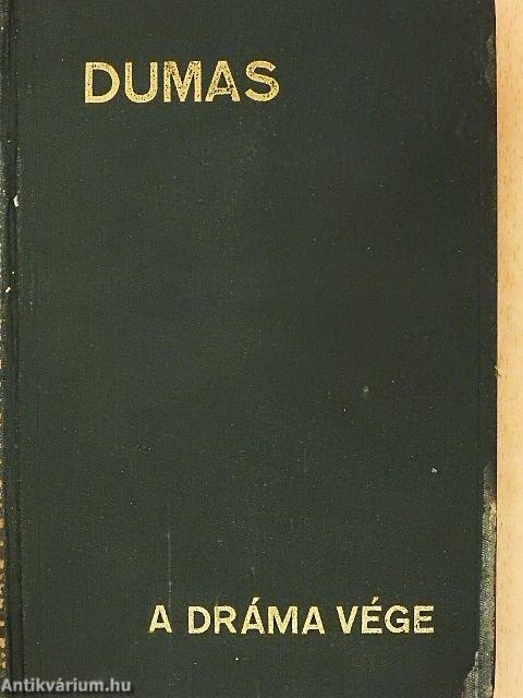 A dráma vége