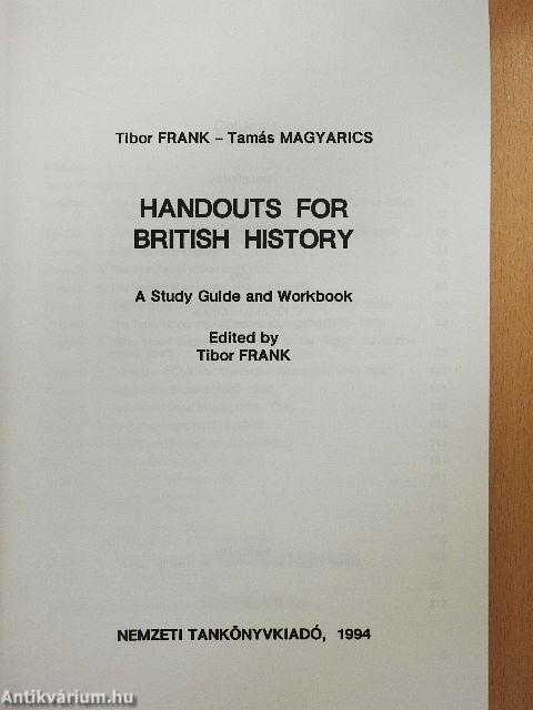 Handouts for British History