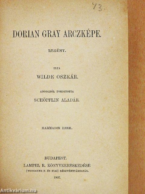 Dorian Gray arczképe