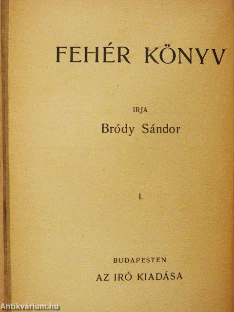 Fehér könyv 1900. januárius