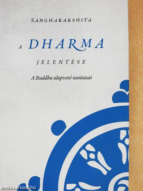 A Dharma jelentése