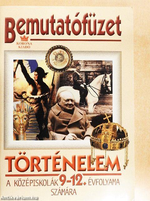 Történelem - Bemutatófüzet