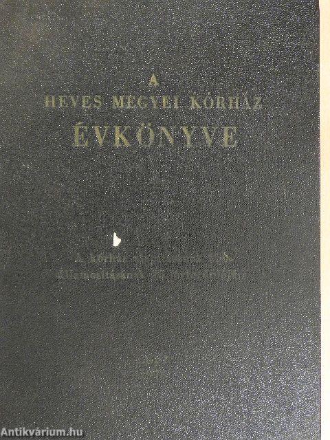 A Heves Megyei Kórház évkönyve 1975.