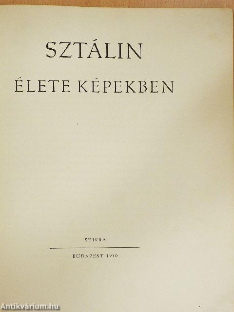 Sztálin élete képekben