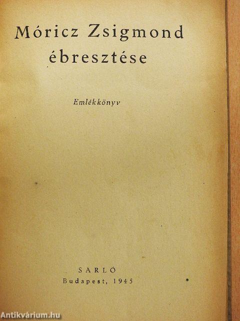 Móricz Zsigmond ébresztése