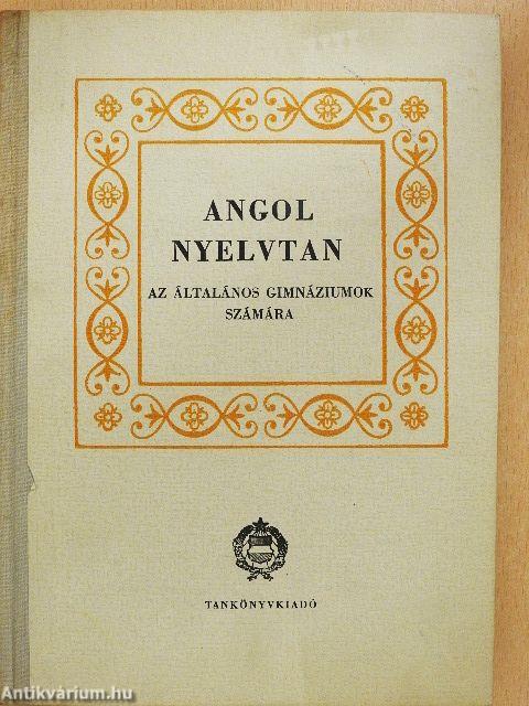 Angol nyelvtan