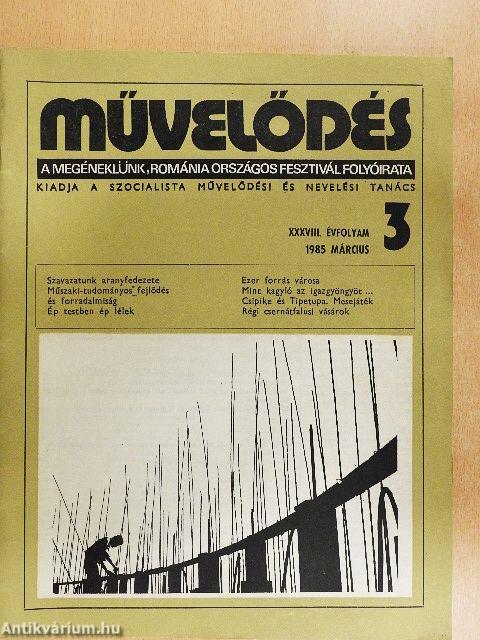 Művelődés 1985. március