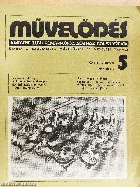 Művelődés 1985. május