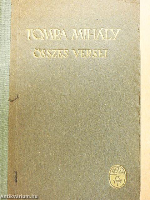 Tompa Mihály összes versei