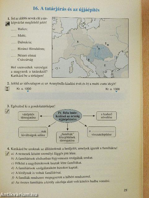 Történelem munkafüzet 6.