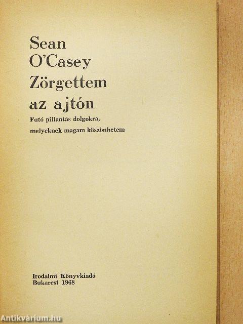 Zörgettem az ajtón