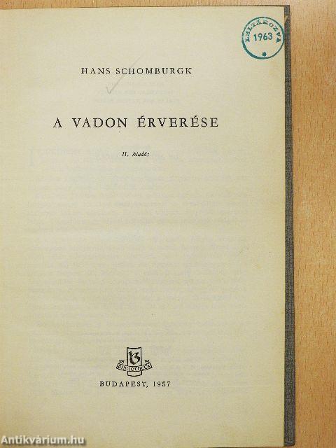 A vadon érverése