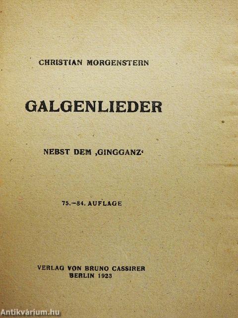 Galgenlieder
