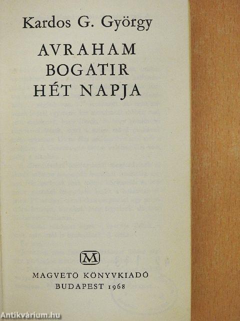 Avraham Bogatir hét napja