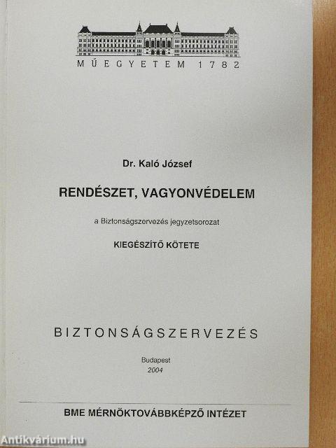 Rendészet, vagyonvédelem