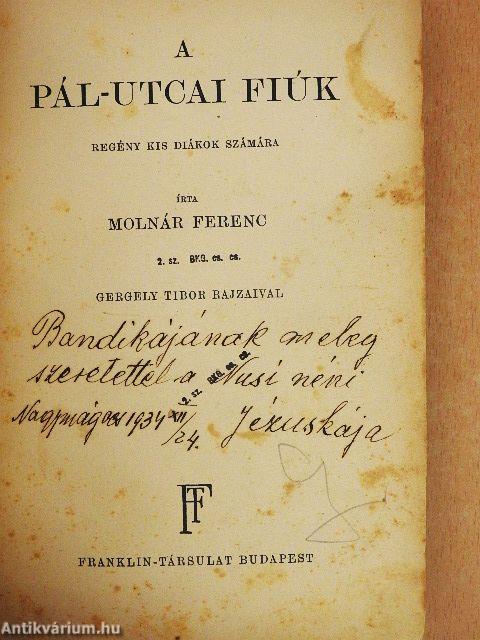 A Pál utcai fiúk