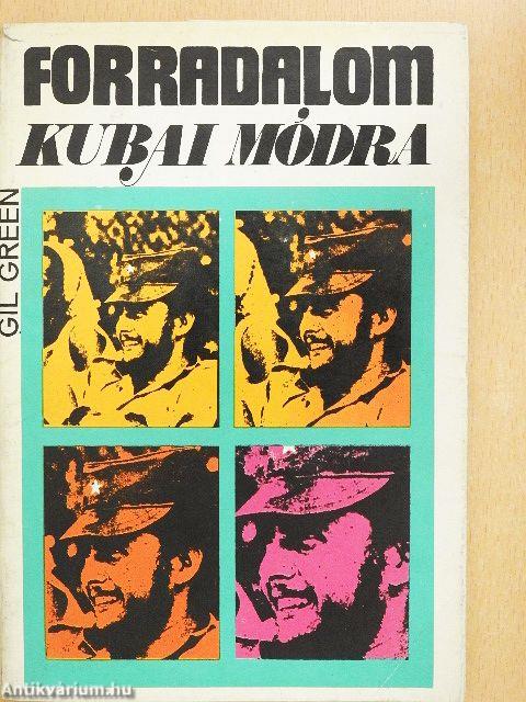 Forradalom kubai módra