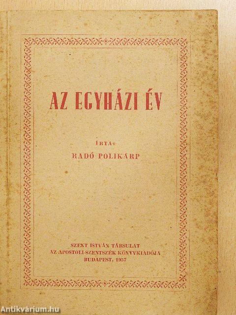 Az egyházi év
