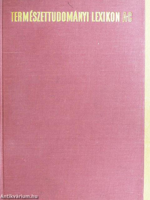 Természettudományi lexikon 1-6.