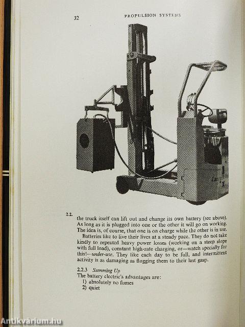 Using industrial trucks for materials handling