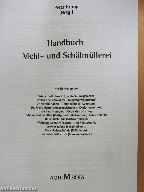 Handbuch Mehl- und Schälmüllerei