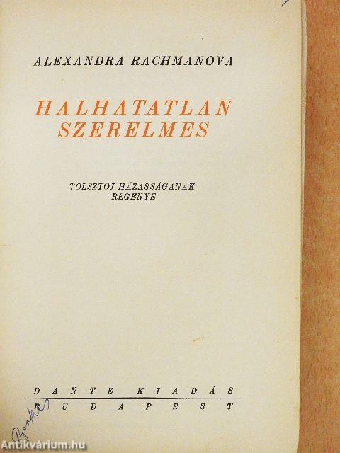 Halhatatlan szerelmes