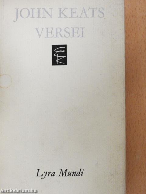 John Keats versei