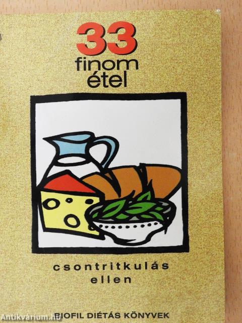 33 finom étel csontritkulás ellen