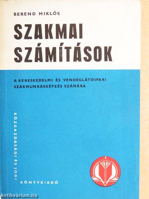 Szakmai számítások