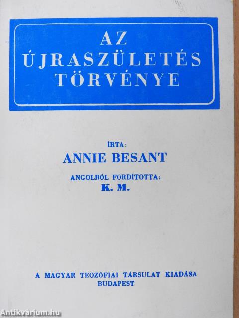 Az újraszületés törvénye