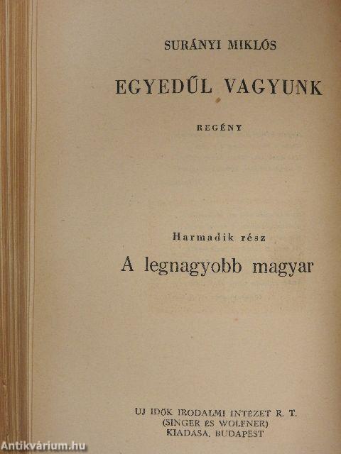 Egyedül vagyunk I-III.