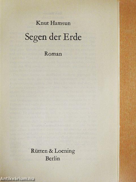 Segen der Erde