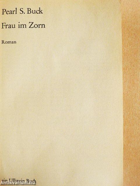 Frau im Zorn