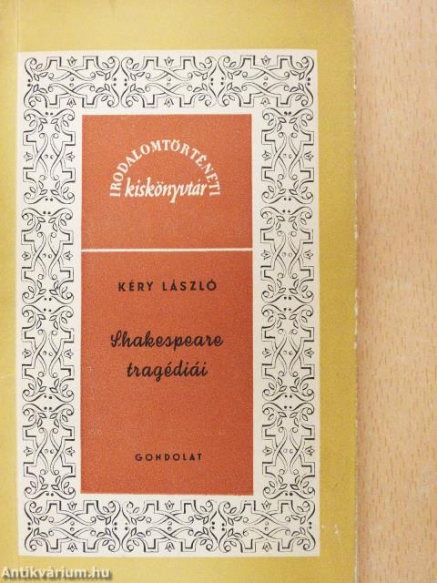Shakespeare tragédiái