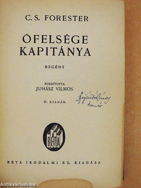 Őfelsége kapitánya