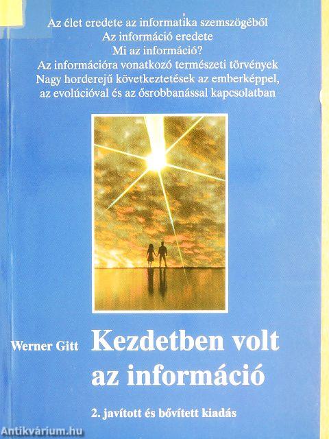 Kezdetben volt az információ
