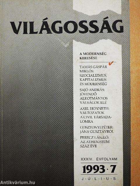 Világosság 1993. július