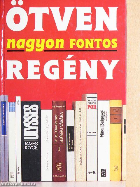 Ötven nagyon fontos regény