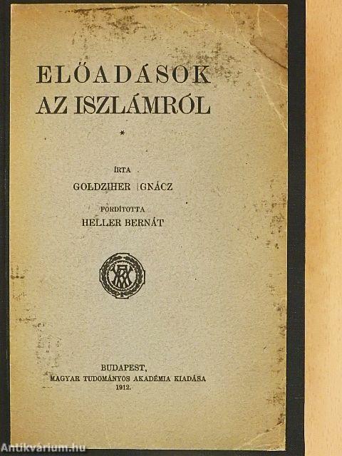 Előadások az iszlámról