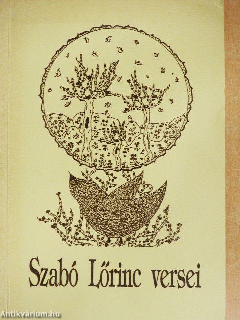Szabó Lőrinc versei