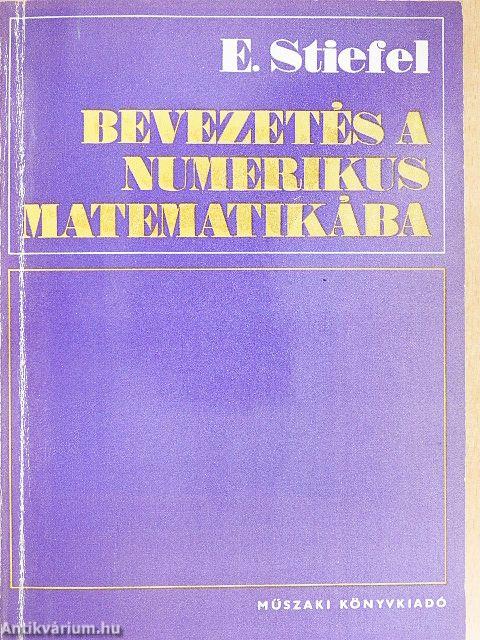 Bevezetés a numerikus matematikába
