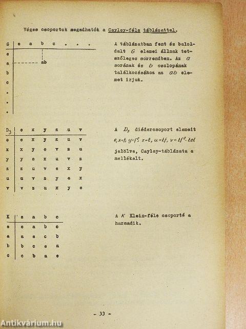 Algebra